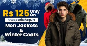 RS 125 Only on TheSparkShop.in: Men’s Jackets & Winter Coats